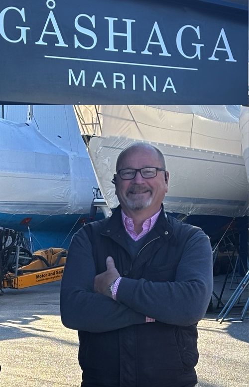Gurra Krantz at Gåshaga Marina